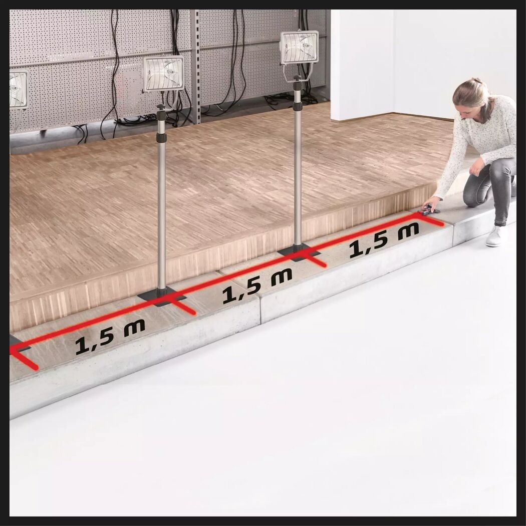 Laser-Entfernungsmesser 'TC-LD 50' mit Tasche