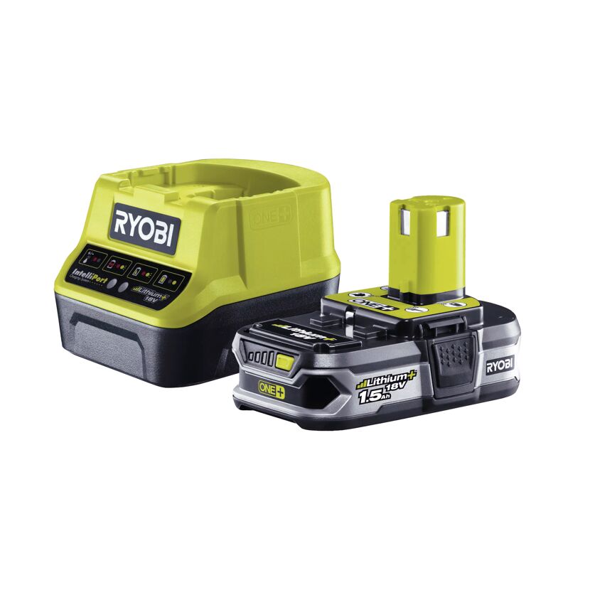 Ryobi Akku-Ladegerät und 18V Lithium+ Akku