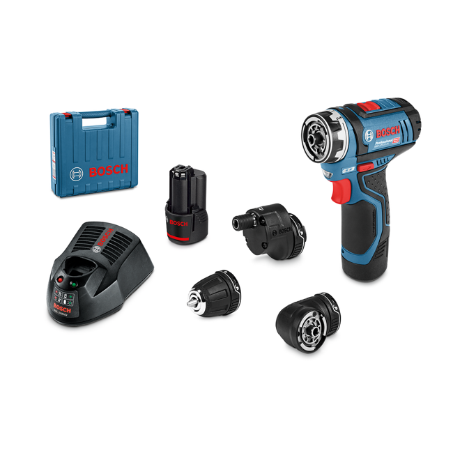 Bild von Akku-Bohrschrauber 'GSR 12V-15 FC Professional' 2 x 2,0 Ah Akku in Koffer