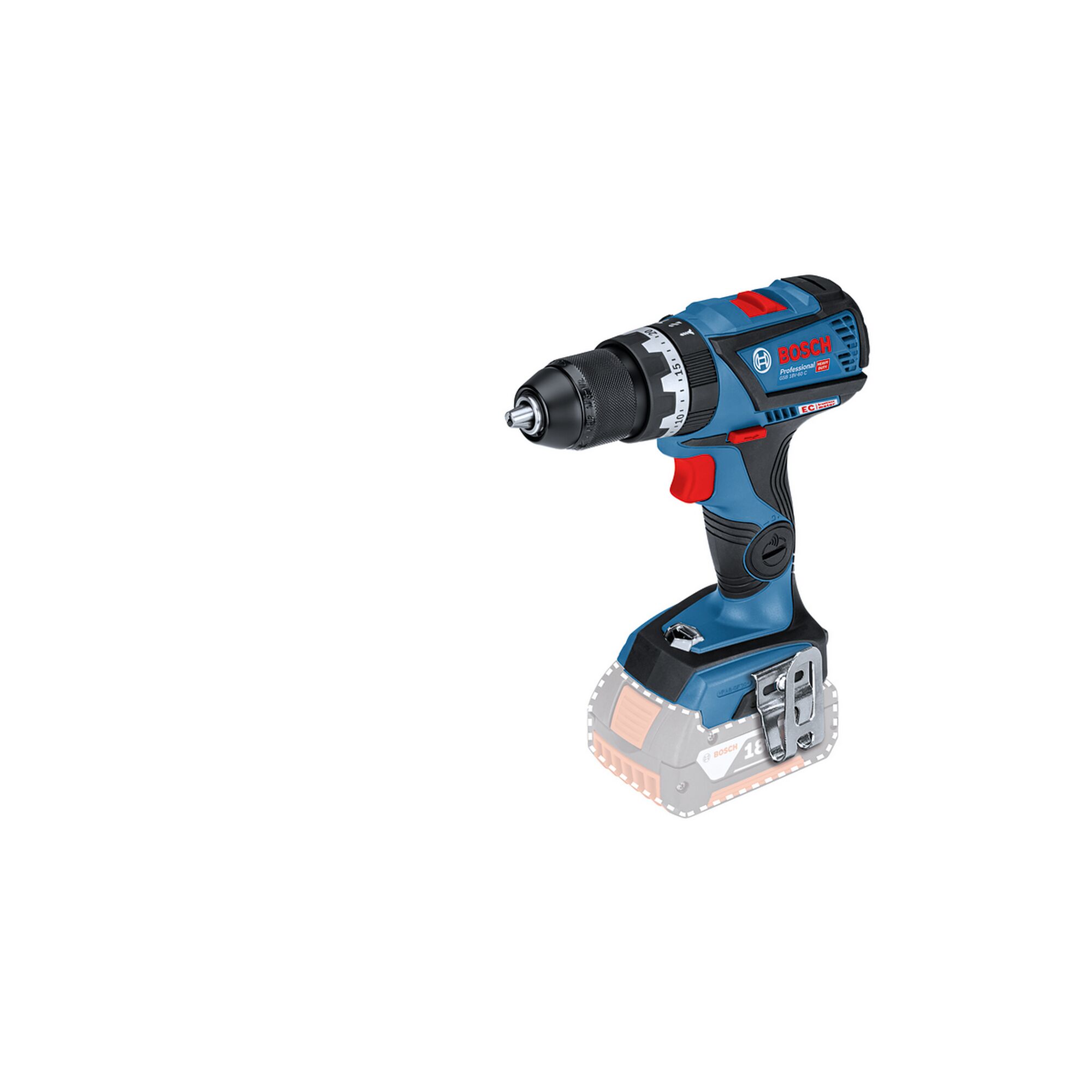 Bosch Akku-Schlagbohrschrauber GSB 18V-60 C