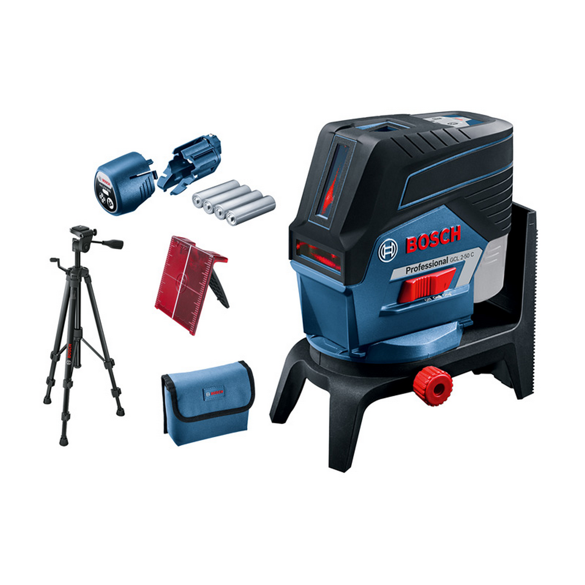 Kombilaser 'Professional GCL 2-50 C' inkl. Drehhalterung 'RM 2'