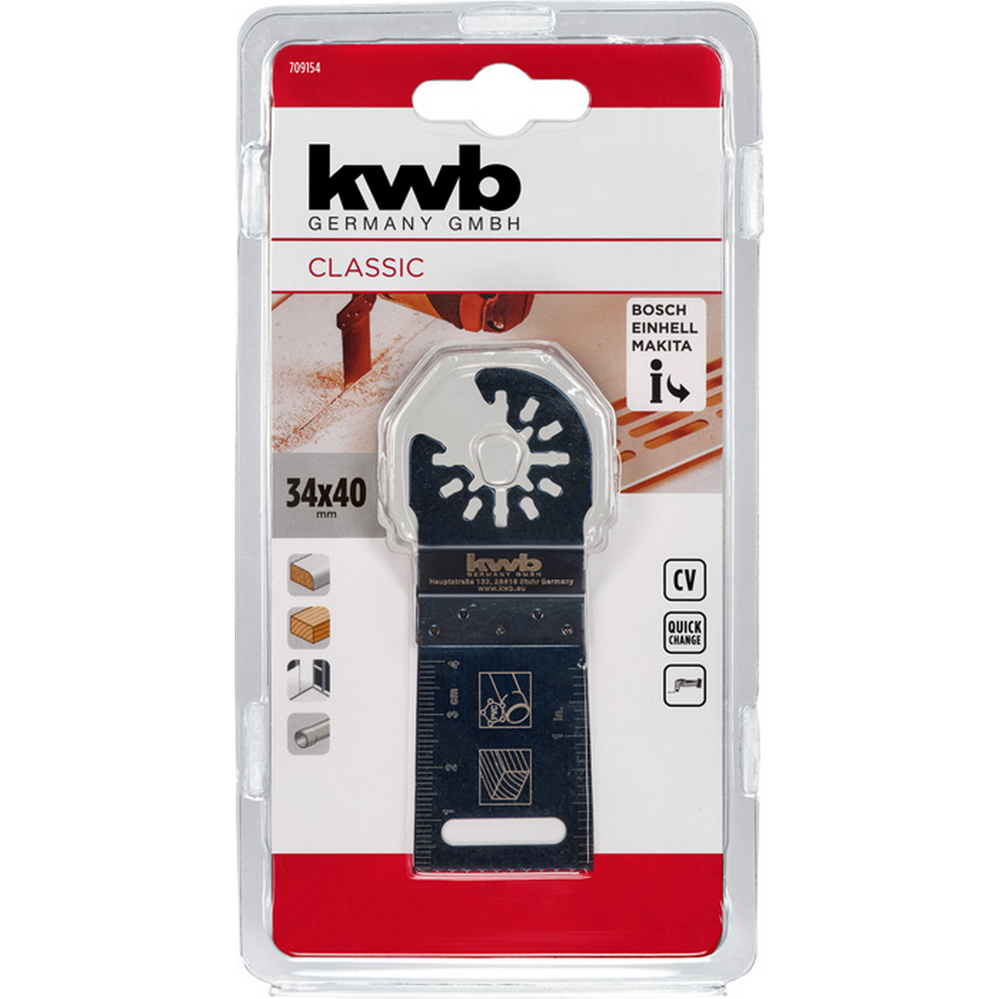 Tauchsägeblatt CV 22 x 48 mm