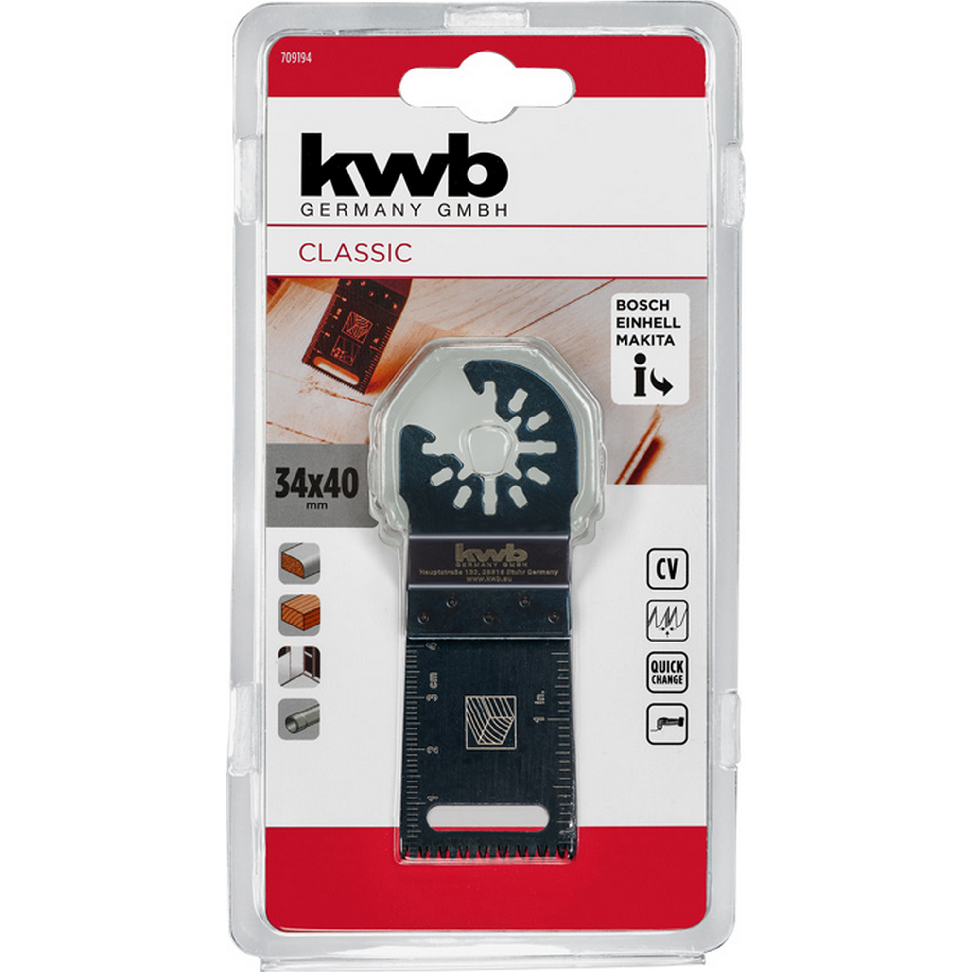 Japan-Tauchsägeblatt CV 34 x 40 mm