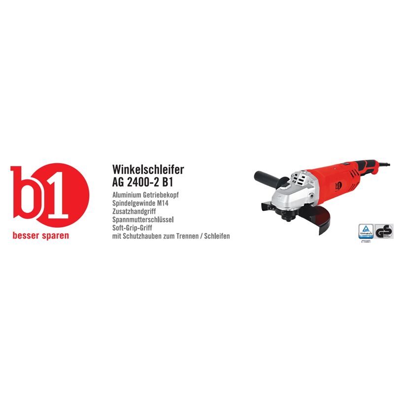 Roter Winkelschleifer AG 2400-2 B1