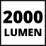 Verkleinertes Bild von Akku-Lampe 'TE-CL 18/2000 LiAC' ohne Akku und Ladegerät 2000 lm