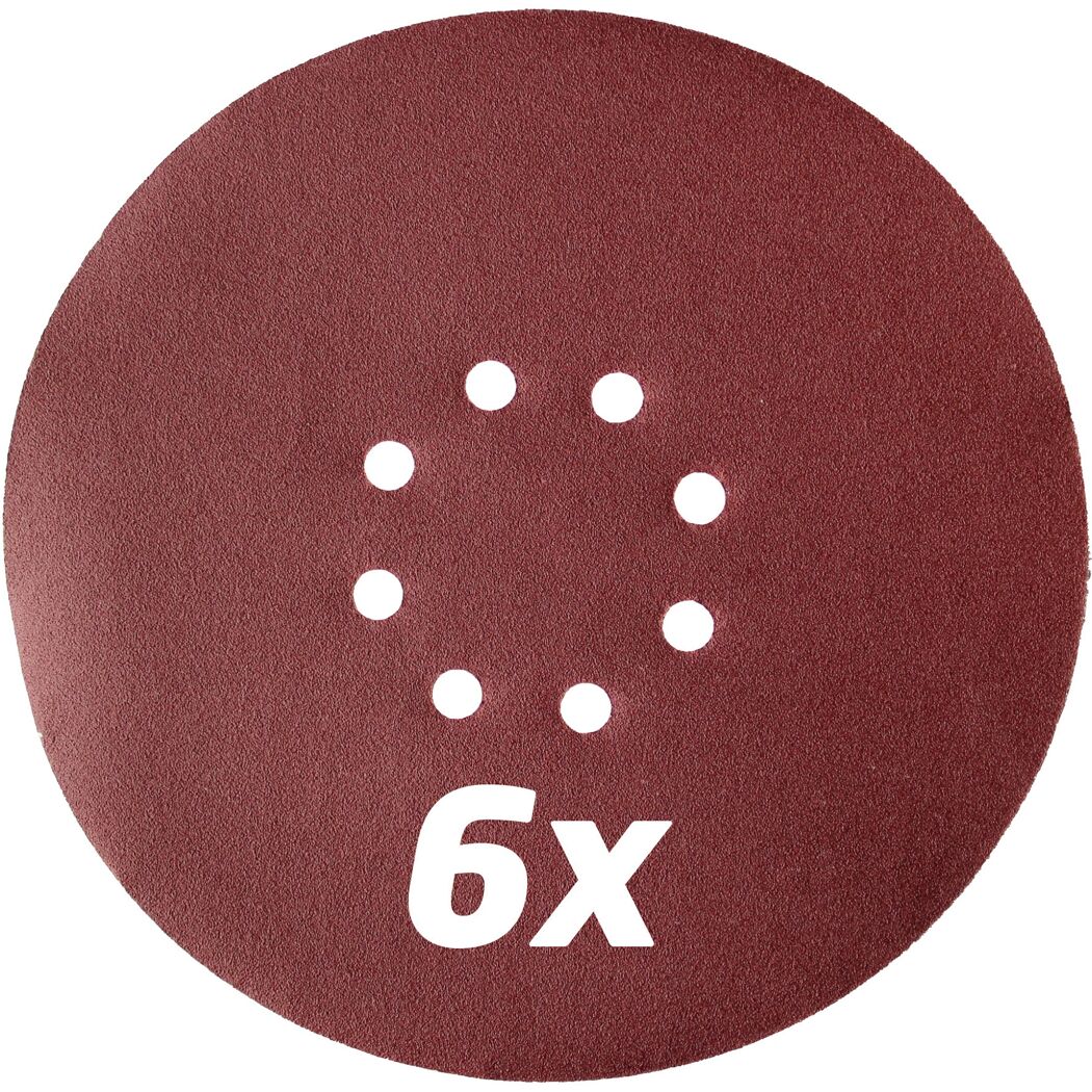 Rundes Schleifpapier mit 10 Löchern