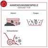 Kehrmaschine 'SC2200PE' inkl.Schneeschild, Sammelbehälter