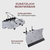 Kehrmaschine 'SC2200PE' inkl.Schneeschild, Sammelbehälter
