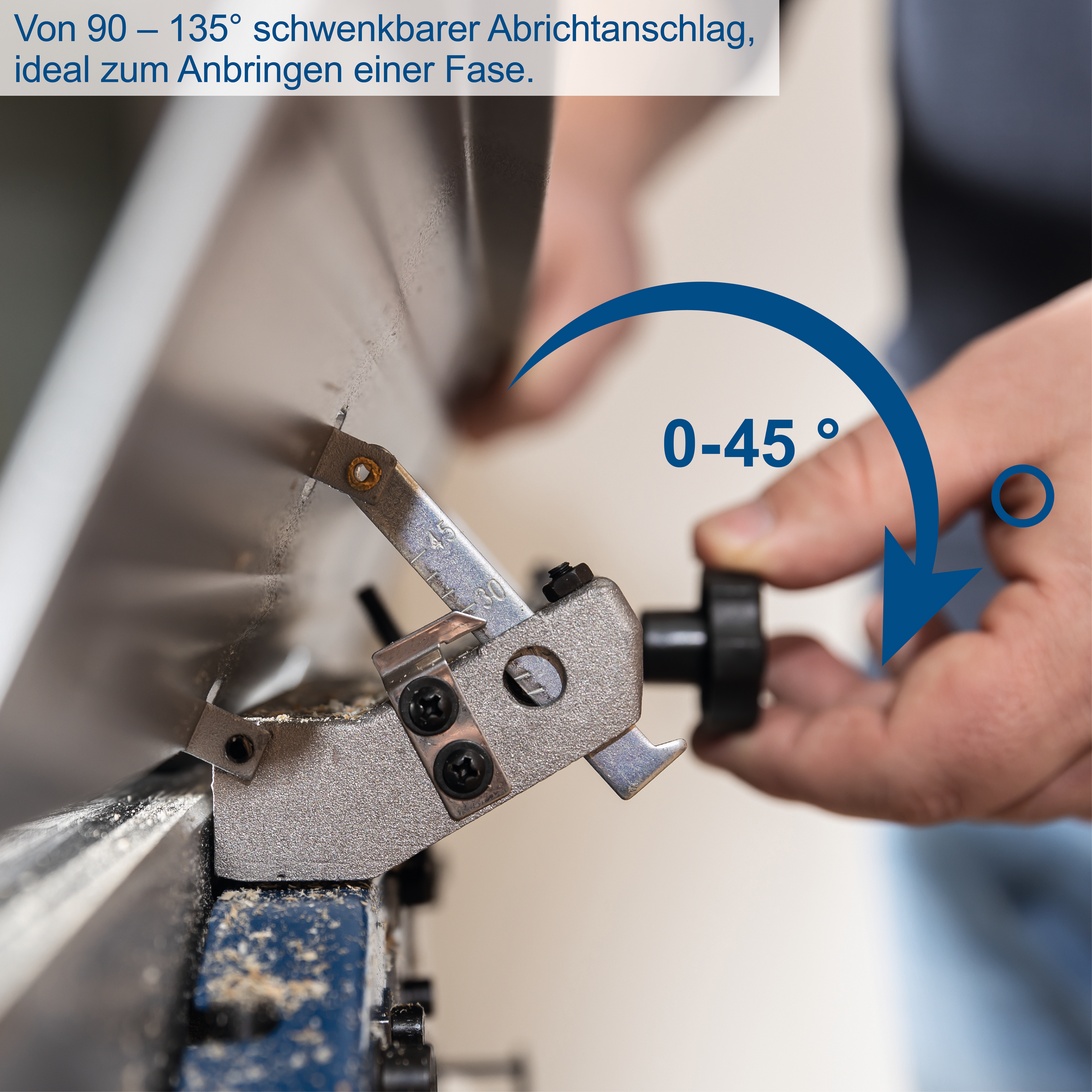 Abricht- / Dickenhobelmaschine 'HMS850' 1250 W