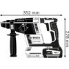 Akku-Bohrhammer 'GBH 18V-26' Professional Solo Version mit Transportbox