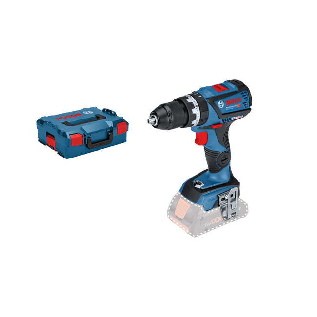 Bild von Akku-Schlagbohrmaschine 'GSB 18V-60 C Professional' Solo in L-BOXX