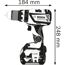 Akku-Schlagbohrmaschine 'GSB 18V-60 C Professional' Solo in L-BOXX