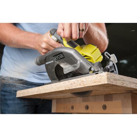 3. Bild von Akku-Handkreissäge 'ONE+ Brushless R18CS7-0' 18 V ohne Akku, Ø 185 mm