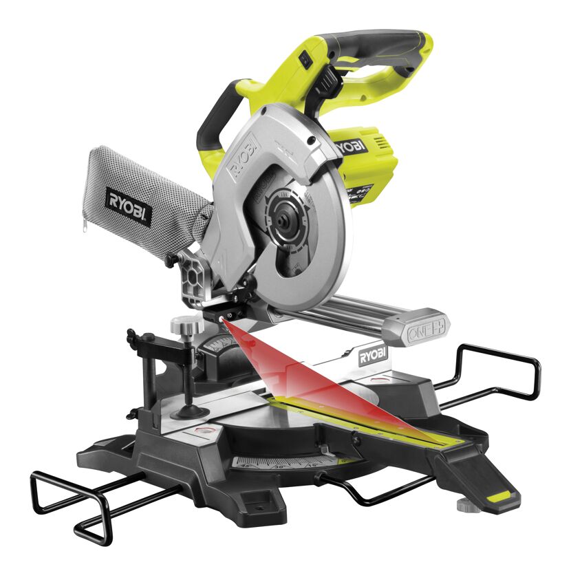 RYOBI Akku-Kapp-/Gehrungssäge