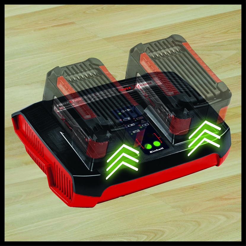Akku-Ladegerät 'Power X-Twincharger 3 A' 18 V