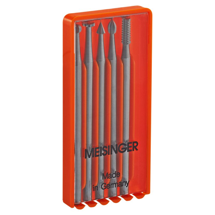 Feinfräsersatz "Micromot System" Ø 2,35 mm 5-tlg.