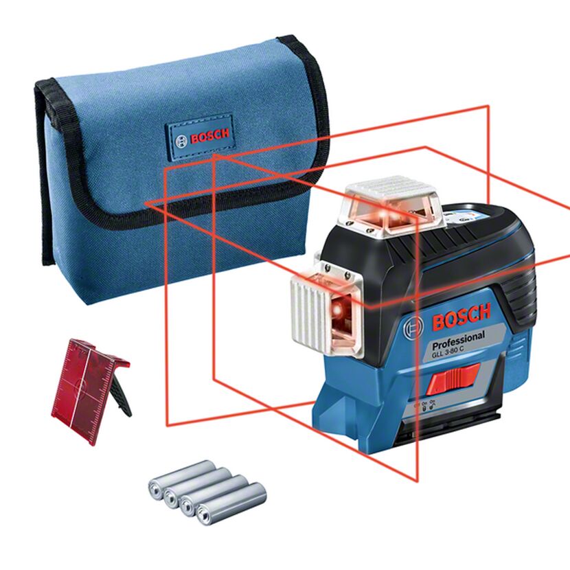 Bosch Kreuzlinienlaser GLL 3-80 C