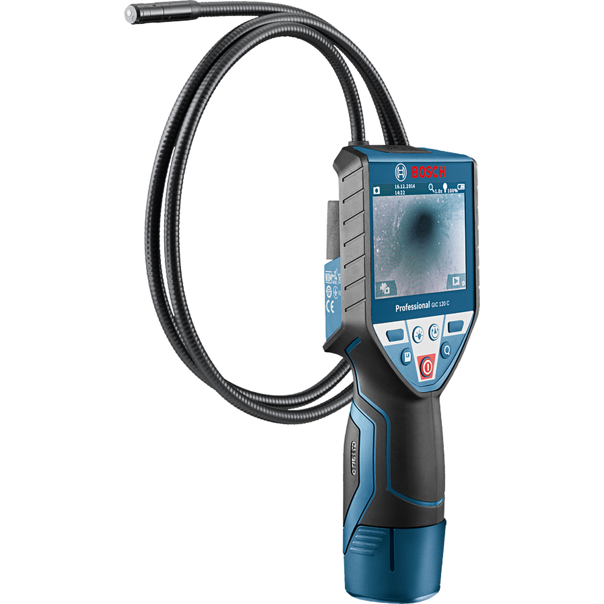 Endoskopkamera 'GIC 120 C Professional' 4 x 1,5-V-AA-Batterie