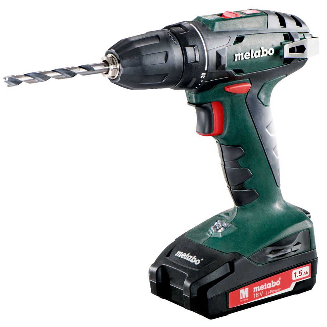 Metabo Akku-Bohrschrauber mit Bohrer