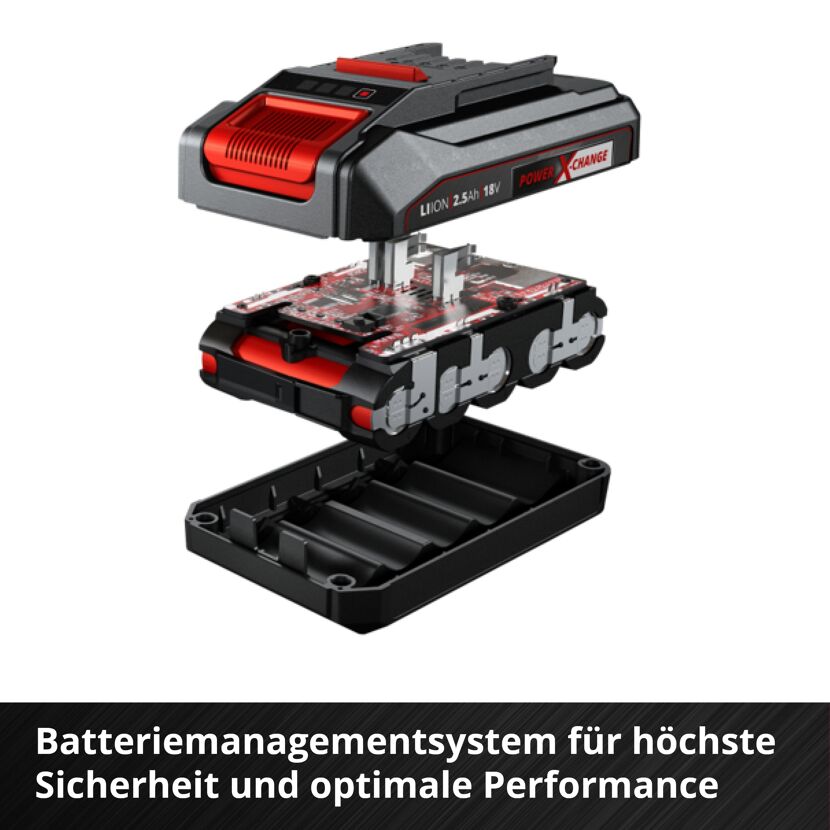 Akku-Starter-Set 'Power X-Change' Ladegerät und Akku 18 V 2,5 Ah