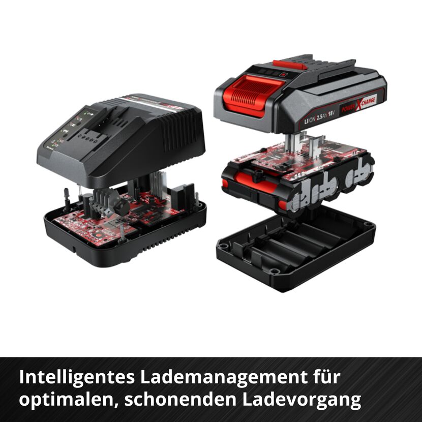 Akku-Starter-Set 'Power X-Change' Ladegerät und Akku 18 V 2,5 Ah
