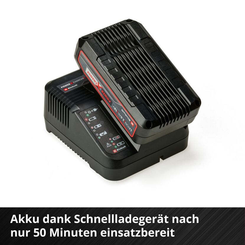 Akku-Starter-Set 'Power X-Change' Ladegerät und Akku 18 V 2,5 Ah
