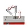 Tischkreissäge 'TC-TS 2000 U' rot 1800 W