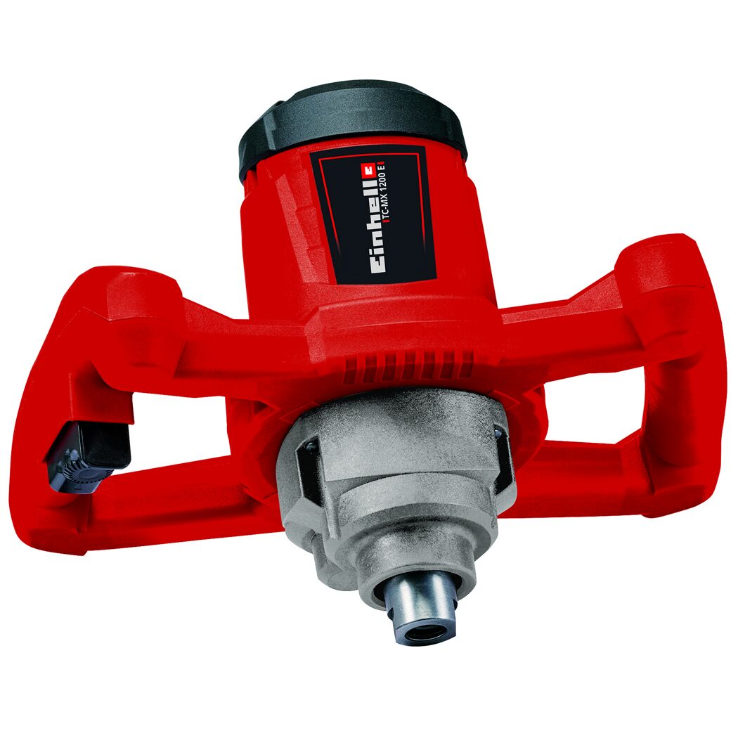 Elektrisches Rührwerk von Einhell in rot.