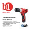 Roter Akku-Bohrschrauber HL-DR360-1120