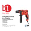 Rote Schlagbohrmaschine Z1J-GW23-13