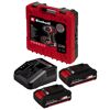 Einhell TE-CD 18/40-1 Li Kit, Akkuschrauber, Ladegerät, zwei Akkus