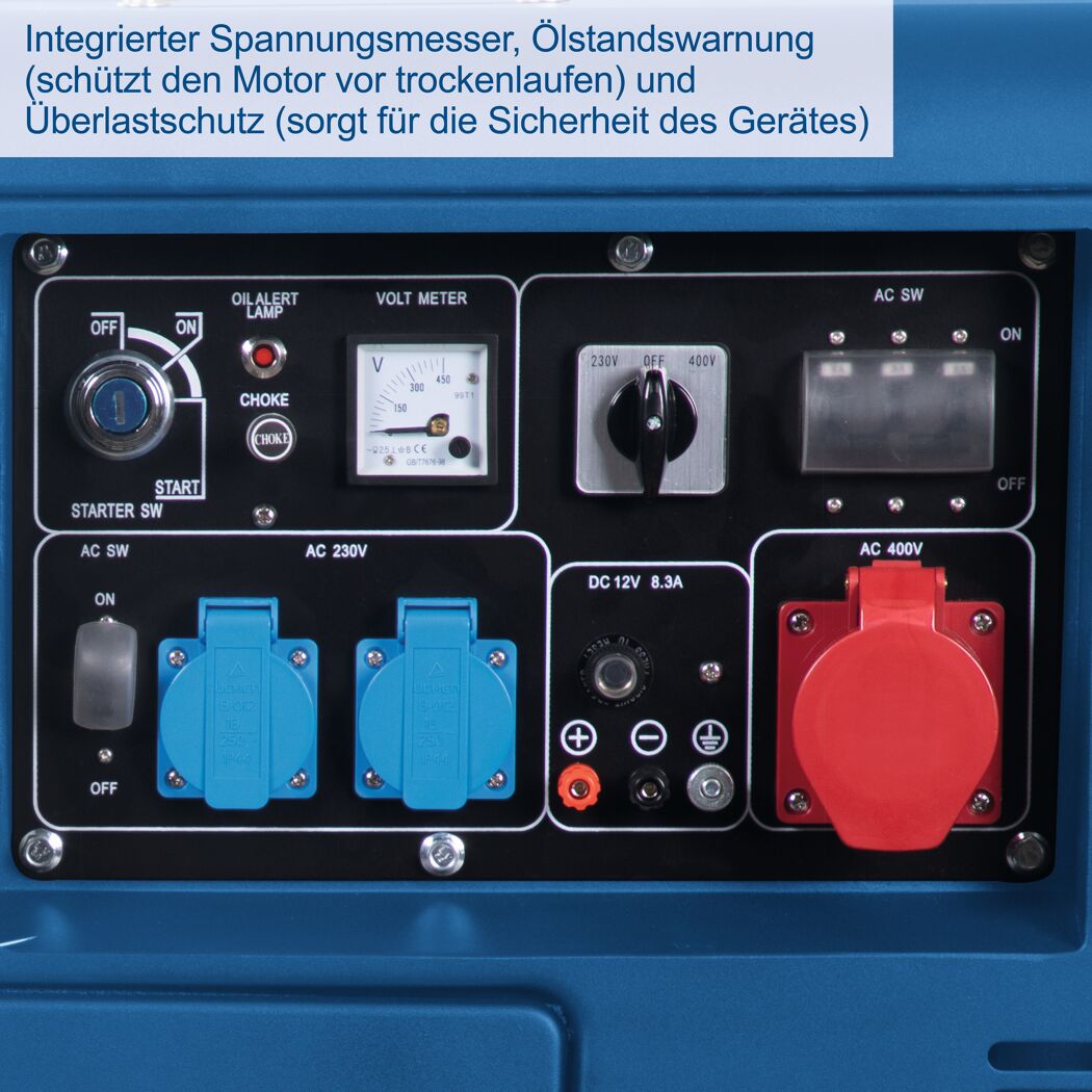 Diesel-Stromerzeuger 'SG5200D' 5000 W