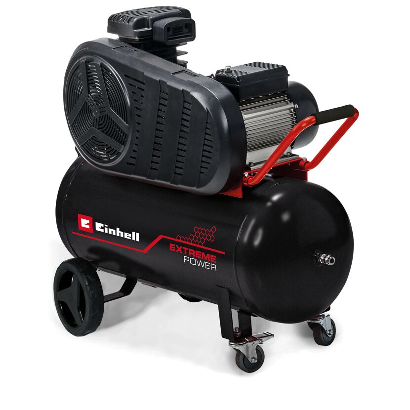Kompressor 'TE-AC 430/90/10' rot/schwarz 10 bar, 430 l/min