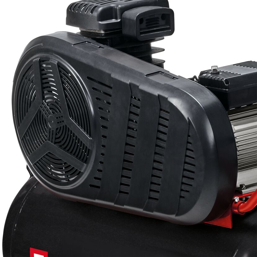Kompressor 'TE-AC 430/90/10' rot/schwarz 10 bar, 430 l/min