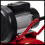 Verkleinertes Bild von Kompressor 'TE-AC 430/90/10' rot/schwarz 10 bar, 430 l/min