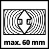 Holz max. 60 mm