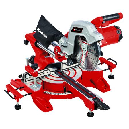 2. Bild von Zug-, Kapp- und Gehrungssäge 'TC-SM 254' rot 1800 W