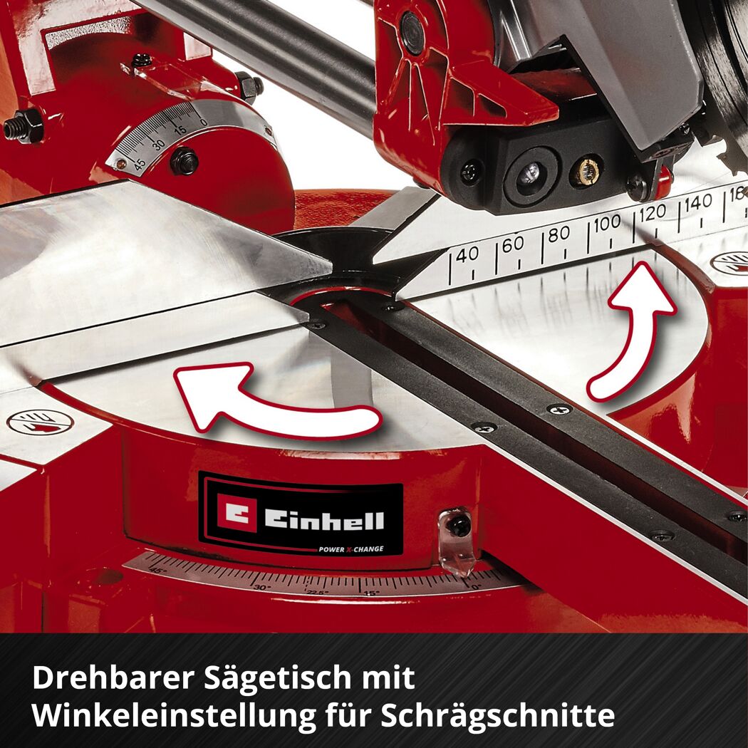 Zug-, Kapp- und Gehrungssäge 'TE-SM 36/210 Li-Solo' 18 V ohne Akku, Ø 210 mm