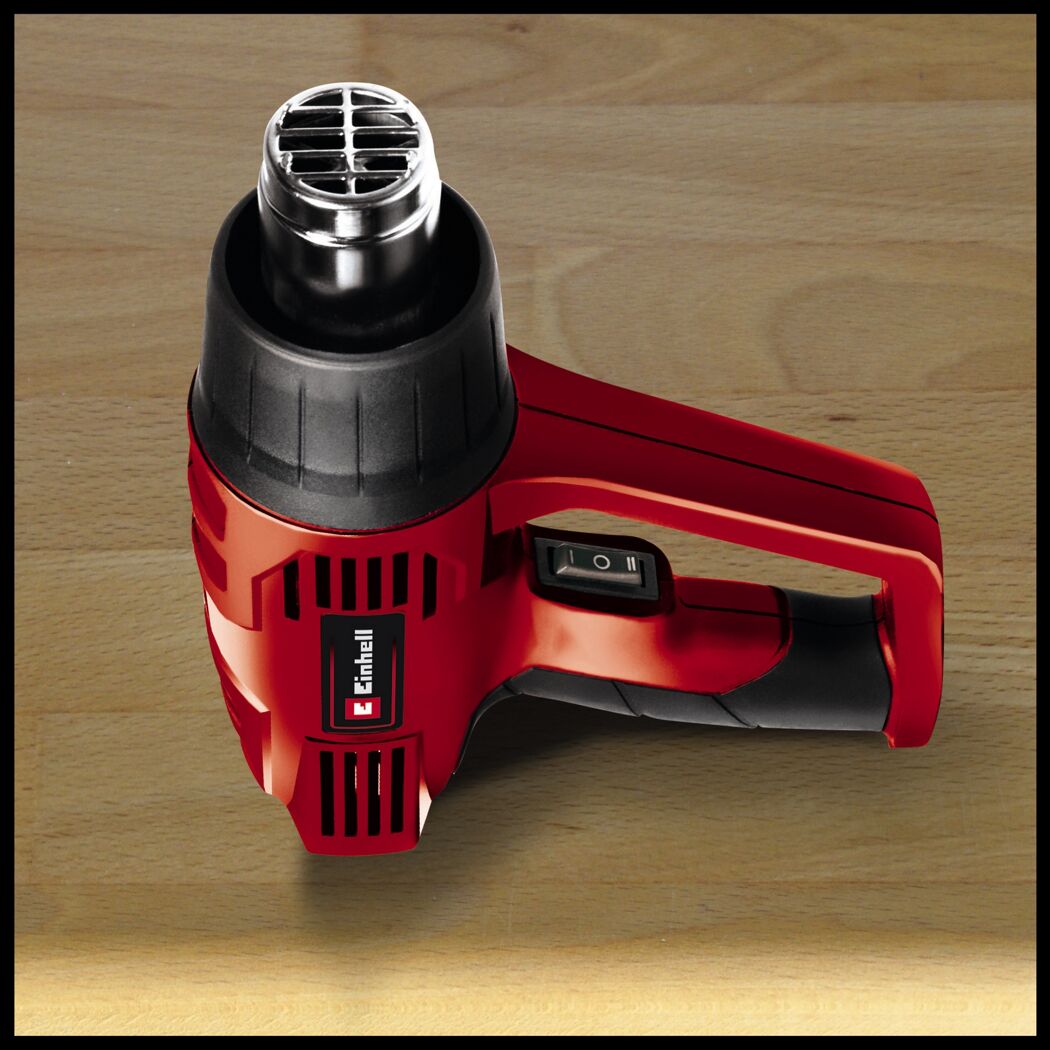Rot-schwarze Heißluftpistole TH-HA 2000/1 von Einhell