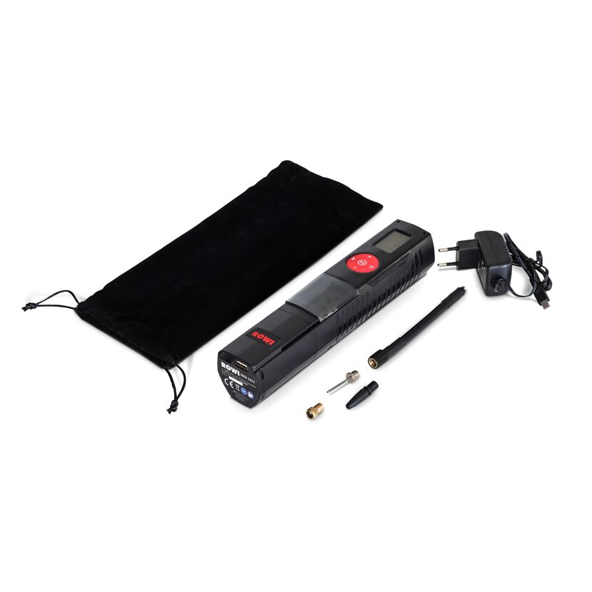 ROWI Akku Mini Kompressor DKA 12/1 mit Zubehör