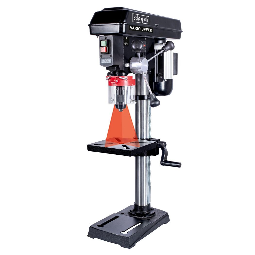 Tischbohrmaschine 'Vario 19' schwarz 550 W