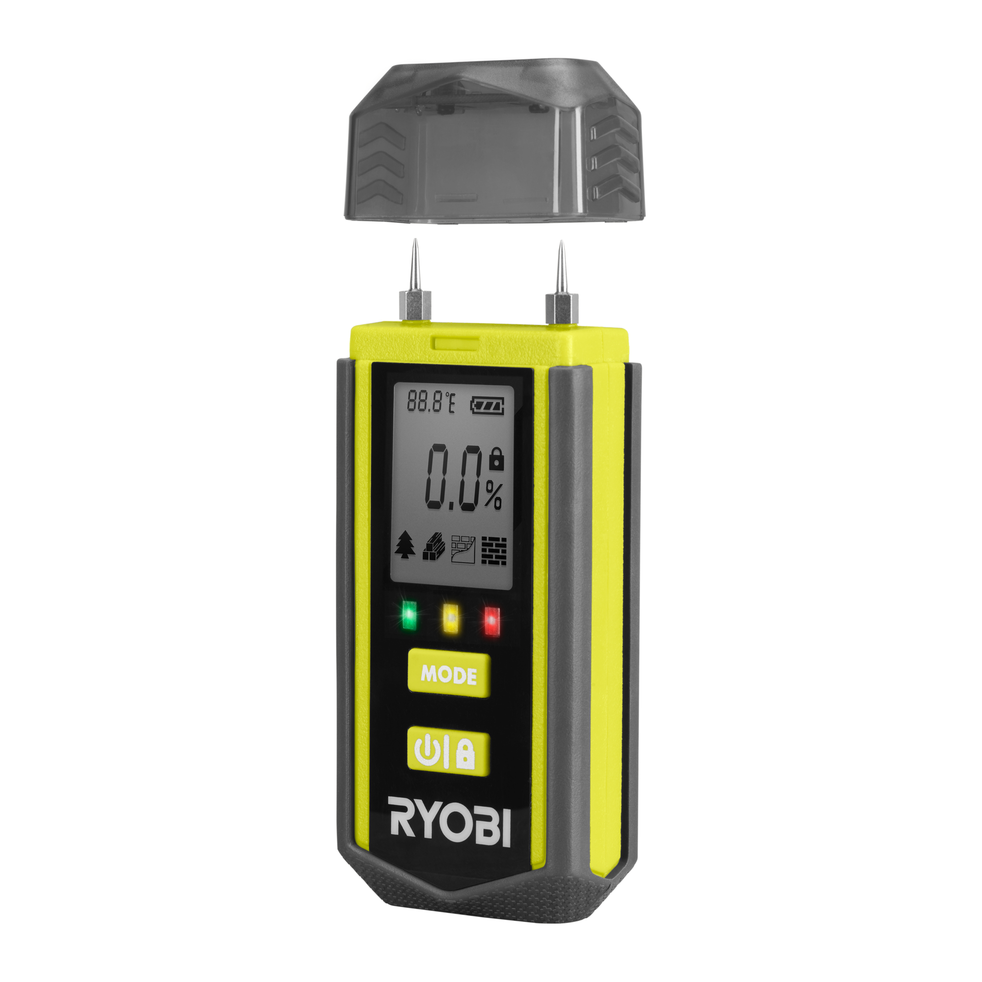Feuchtigkeitsmessgerät 'RBPINMM1' digital mit Batterien