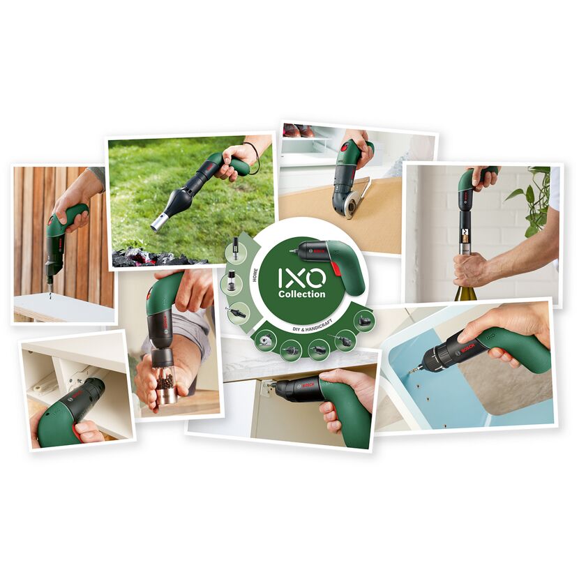 Vielseitige Verwendung des IXO Akkuschraubers von Bosch