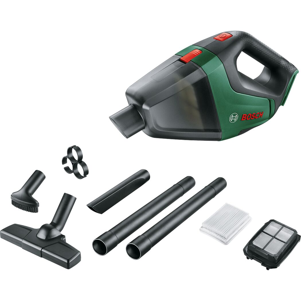 Bosch Akku-Handstaubsauger UniversalVac 18 mit Zubehör
