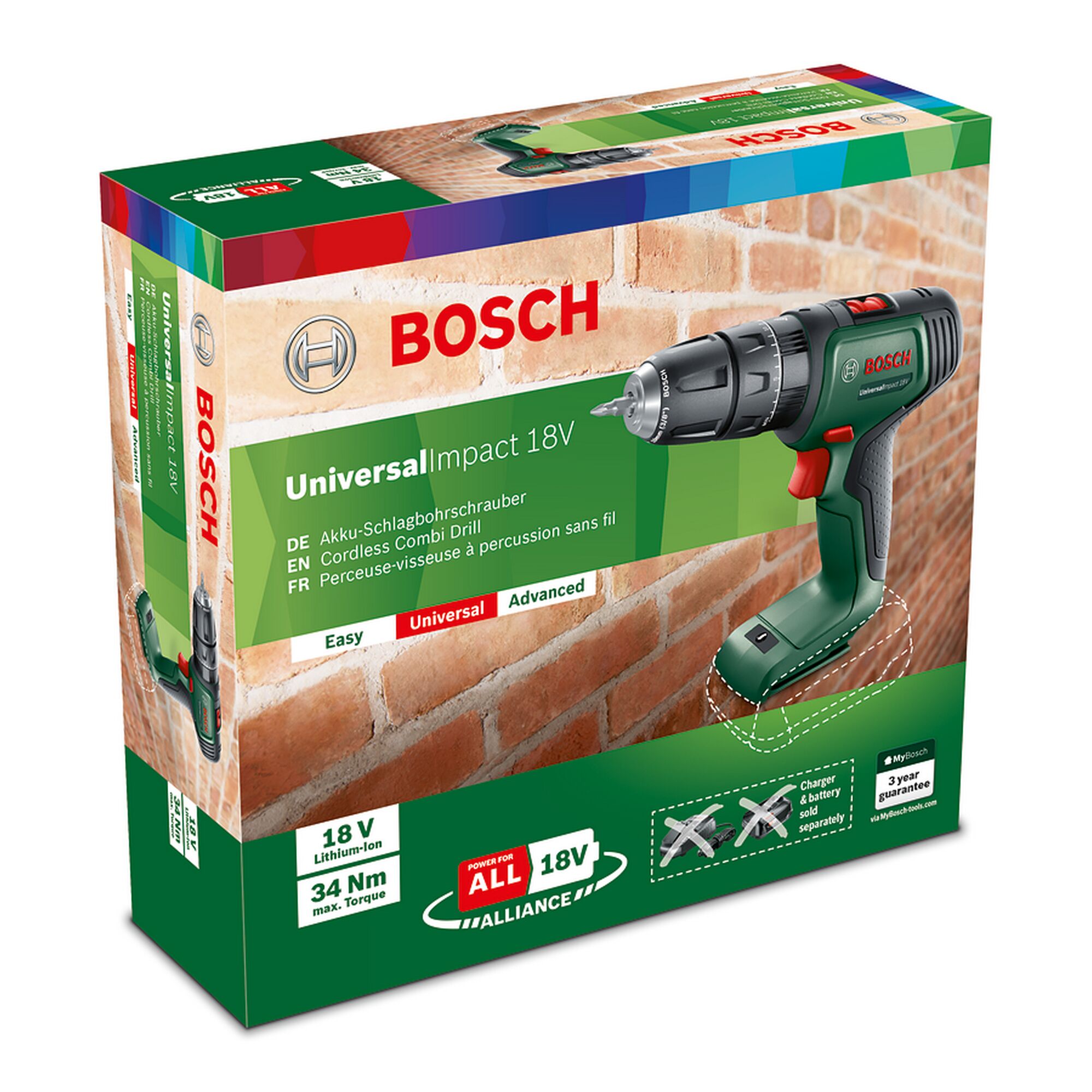 Bosch Akku-Schlagbohrschrauber UniversalImpact 18V
