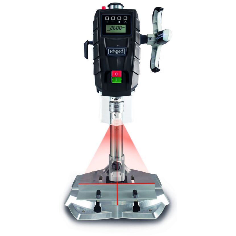 Scheppach Tischbohrmaschine TBD55 mit Laser