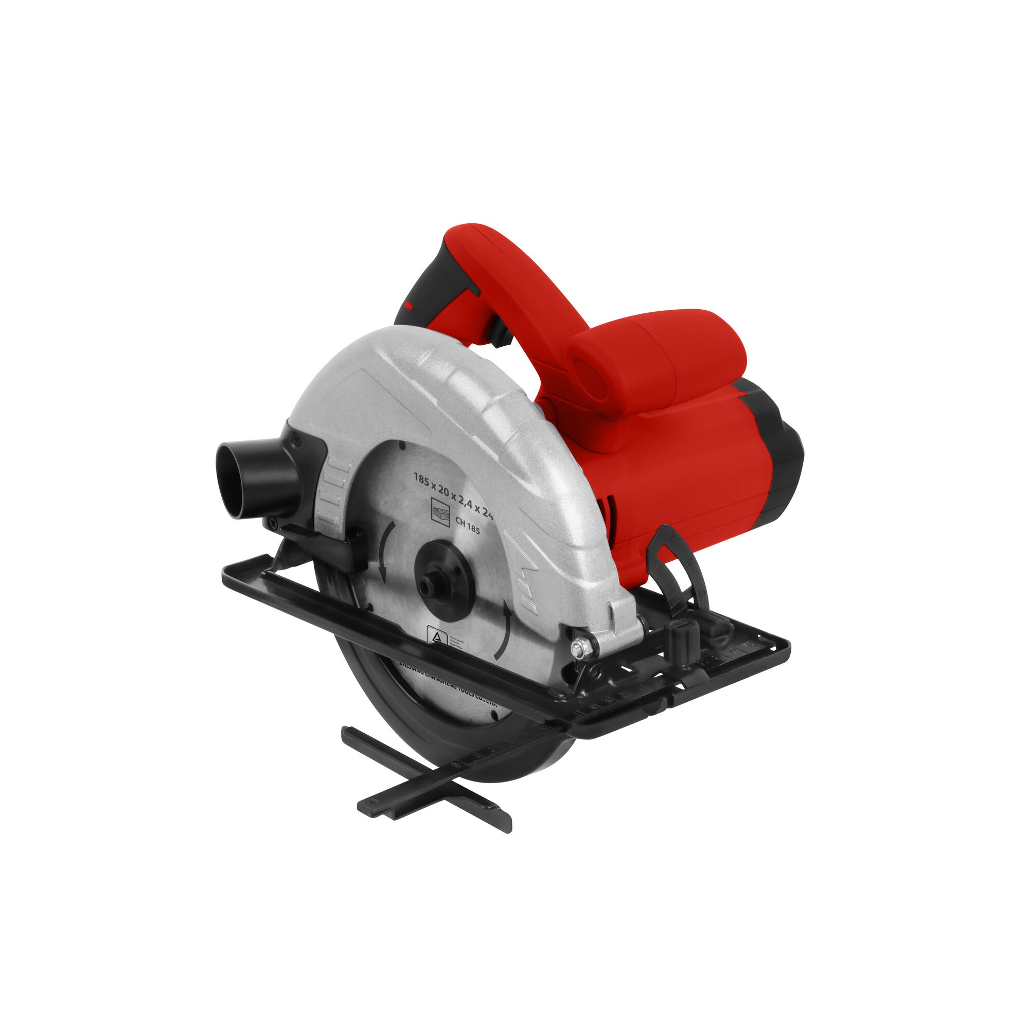 Rot-silberne Handkreissäge