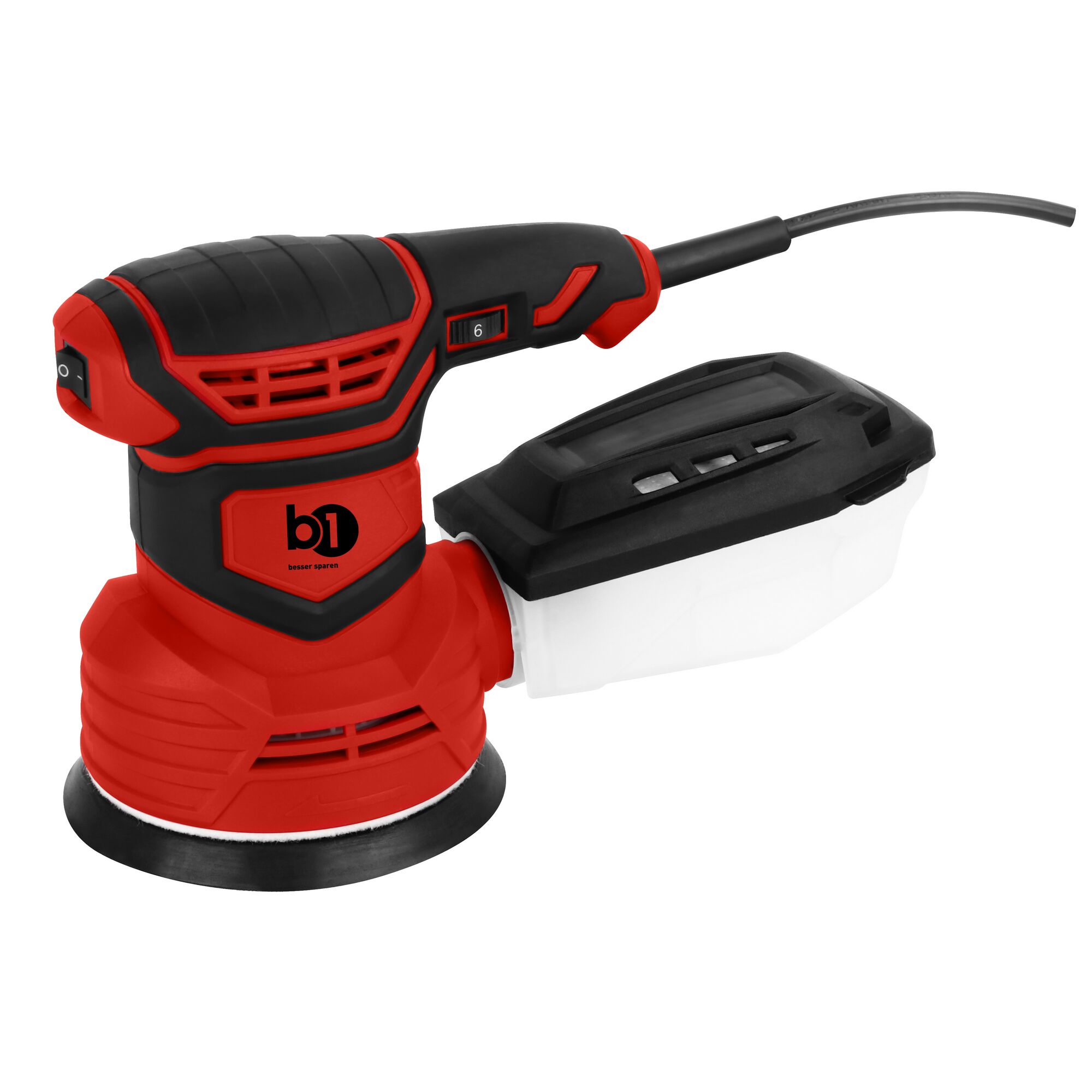 Roter Exzenterschleifer von B1