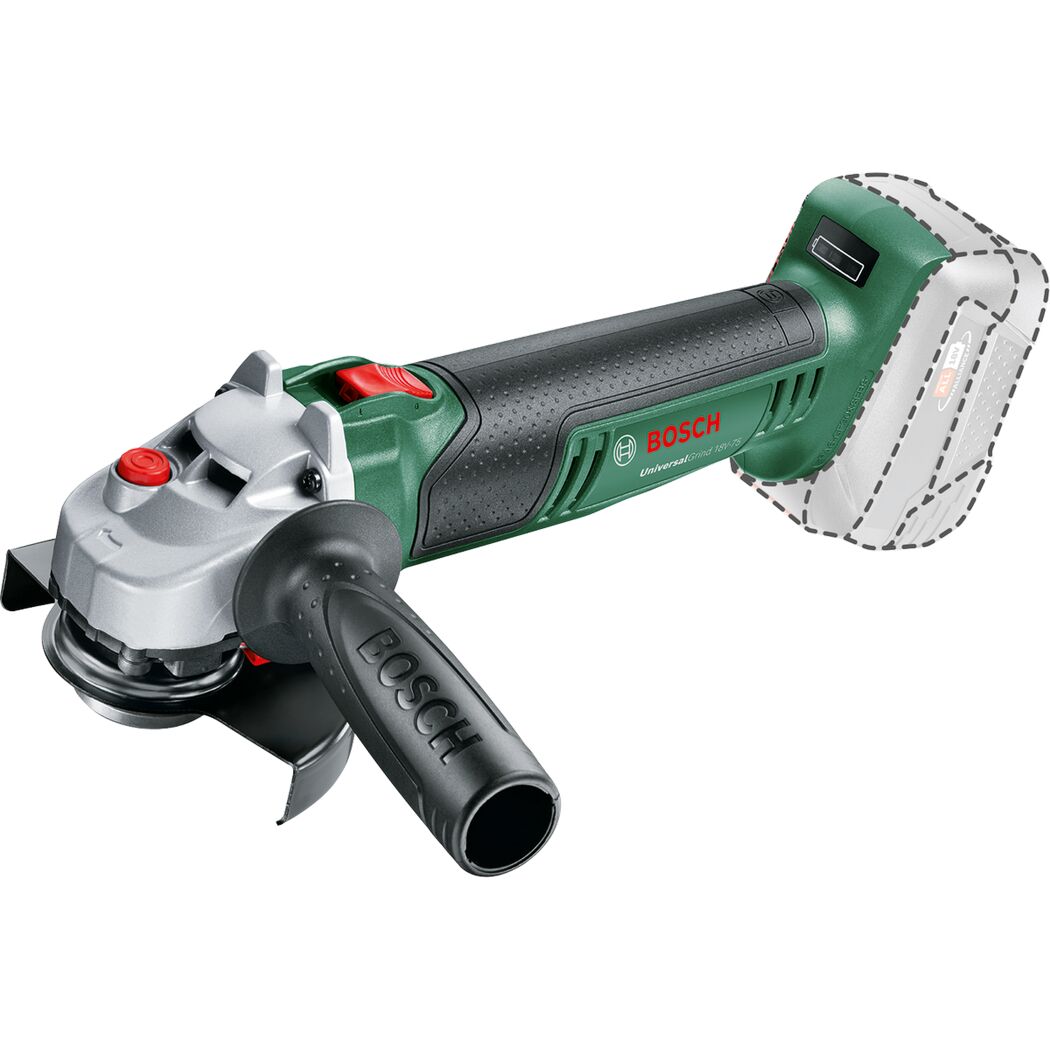 Bosch Akku-Winkelschleifer UniversalGrind 18V-75