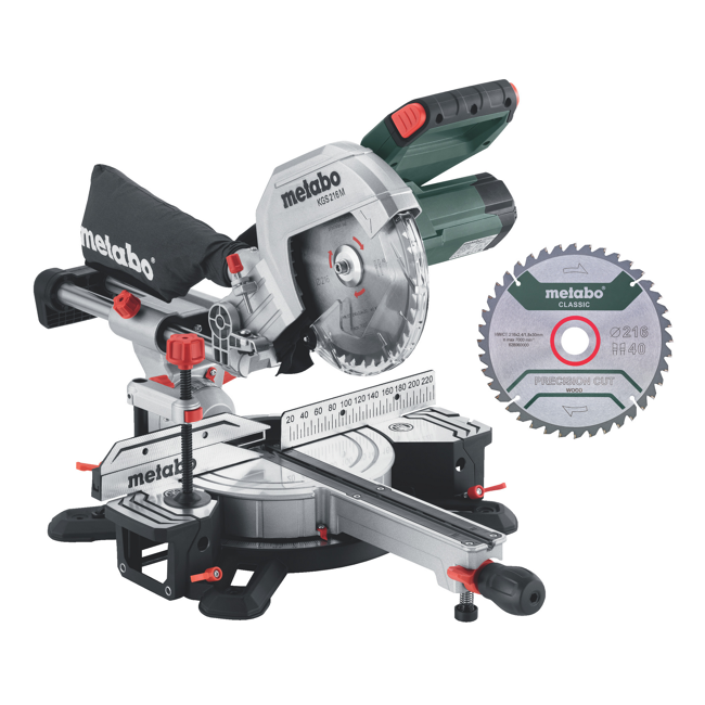Bild von Kapp- und Gehrungssäge-Set 'KGS 216 M' 1200 W